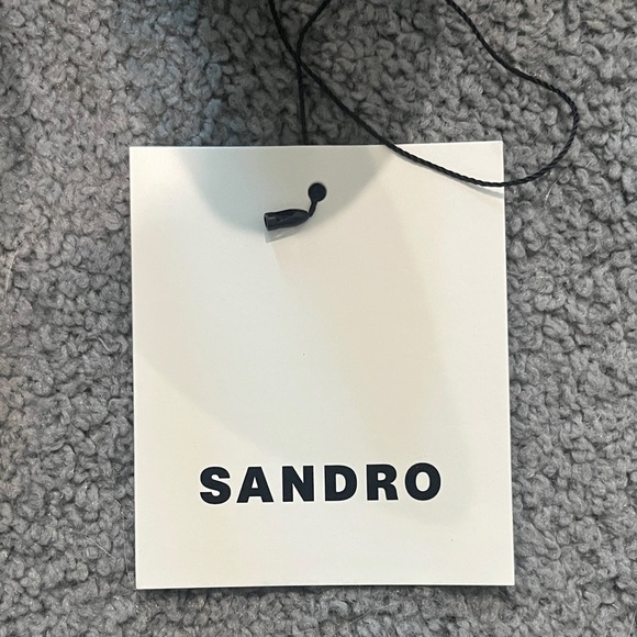 Sandro Black Suede Heels - Picture 6 of 6